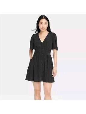 A New Day Dotted Dress